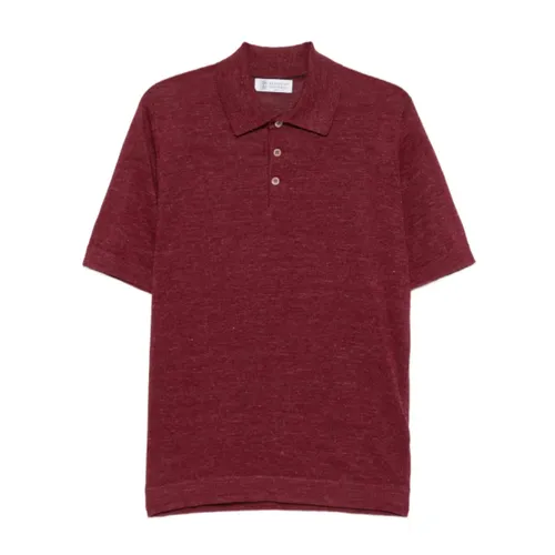 Tops > Polo Shirts - - Brunello Cucinelli - Modalova