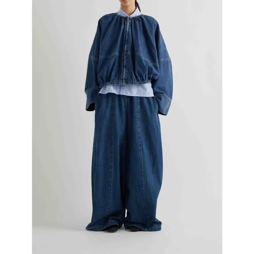Jackets > Denim Jackets - - MeiMeiJ - Modalova