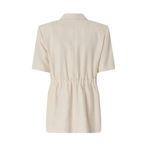 Pinko - Jackets > Blazers - Beige - Pinko - Modalova