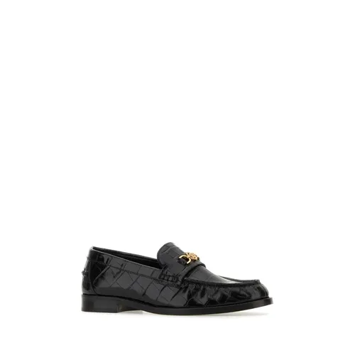 Shoes > Flats > Loafers - - Versace - Modalova