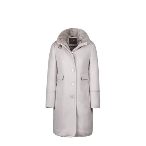 Moorer - Coats > Parkas - White - Moorer - Modalova