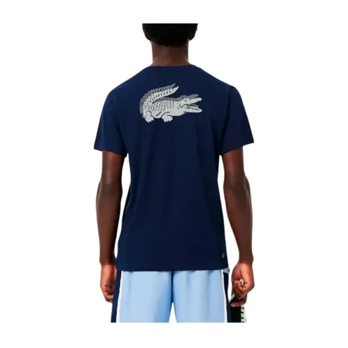 Lacoste - Tops > T-Shirts - Blue - Lacoste - Modalova