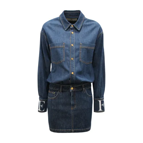 Dresses > Day Dresses > Shirt Dresses - - Elisabetta Franchi - Modalova