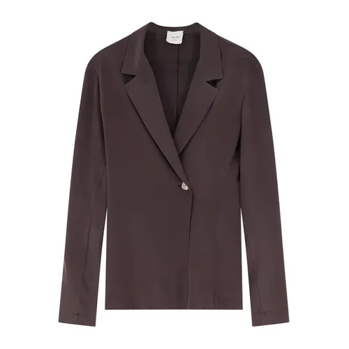 Alysi - Jackets > Blazers - Brown - Alysi - Modalova