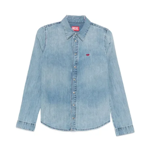Blouses & Shirts > Denim Shirts - - Diesel - Modalova