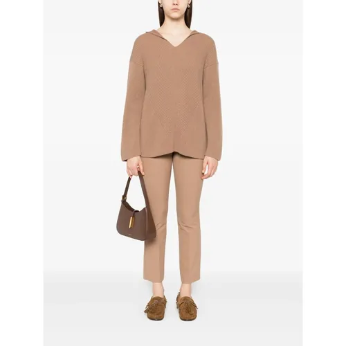 Trousers > Slim-fit Trousers - - Max Mara - Modalova