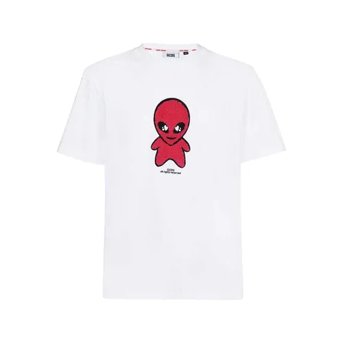 Gcds - Tops > T-Shirts - White - Gcds - Modalova