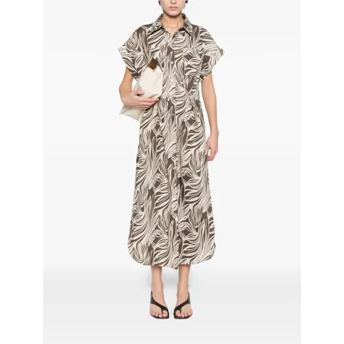 Dresses > Day Dresses > Shirt Dresses - - Panicale - Modalova