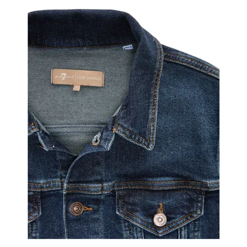Jackets > Denim Jackets - - 7 For All Mankind - Modalova