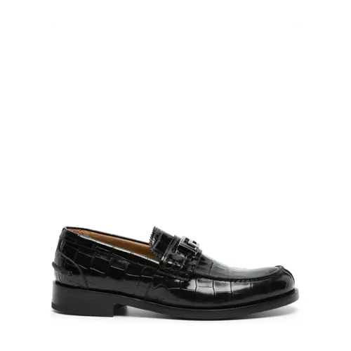 Shoes > Flats > Loafers - - Versace - Modalova