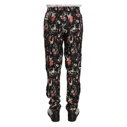 Trousers > Slim-fit Trousers - - Dolce & Gabbana - Modalova