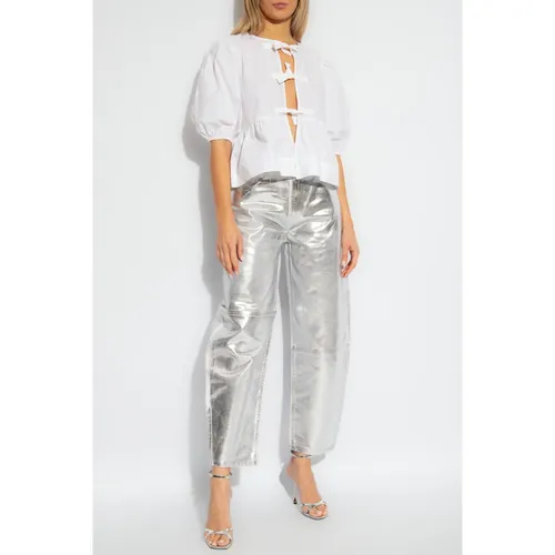 Blouses & Shirts > Blouses - - Ganni - Modalova