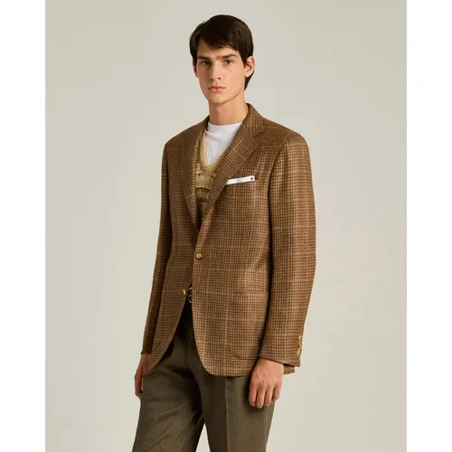 Kiton - Jackets > Blazers - Brown - Kiton - Modalova