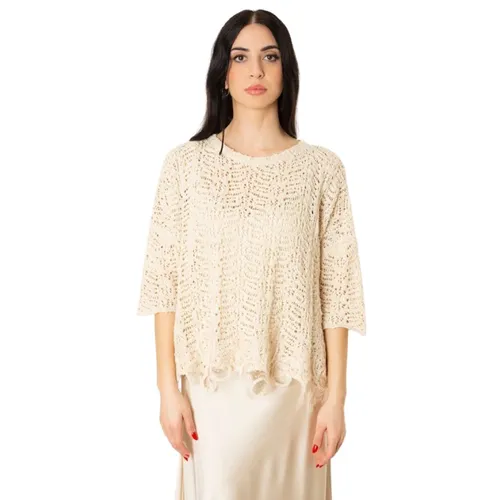 Knitwear > Round-neck Knitwear - - D.Exterior - Modalova