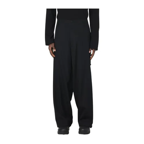 Trousers > Wide Trousers - - Yohji Yamamoto - Modalova