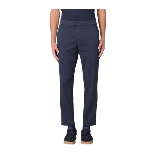 Trousers > Straight Trousers - - Dondup - Modalova