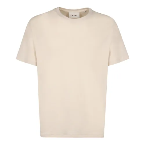 Frame - Tops > T-Shirts - Beige - Frame - Modalova