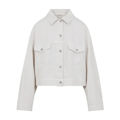 Jackets > Denim Jackets - - Brunello Cucinelli - Modalova