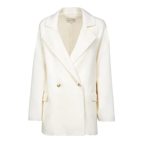 Coats > Double-Breasted Coats - - Loulou Studio - Modalova