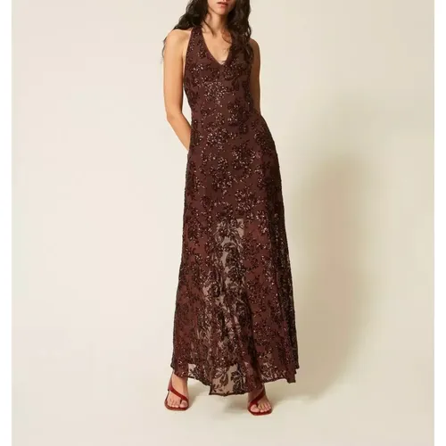 Dresses > Day Dresses > Maxi Dresses - - Twinset - Modalova