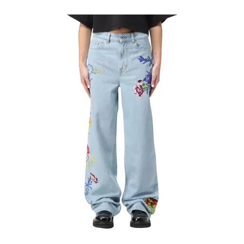 Kenzo - Jeans > Wide Jeans - Blue - Kenzo - Modalova