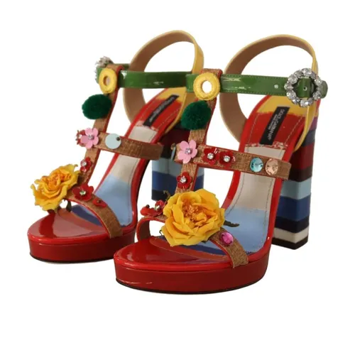 Shoes > Sandals > High Heel Sandals - - Dolce & Gabbana - Modalova