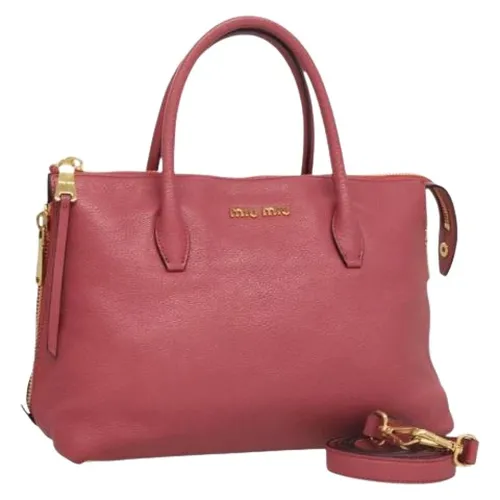 Pre-owned > Pre-owned Bags > Pre-owned Handbags - - Miu Miu Pre-owned - Modalova