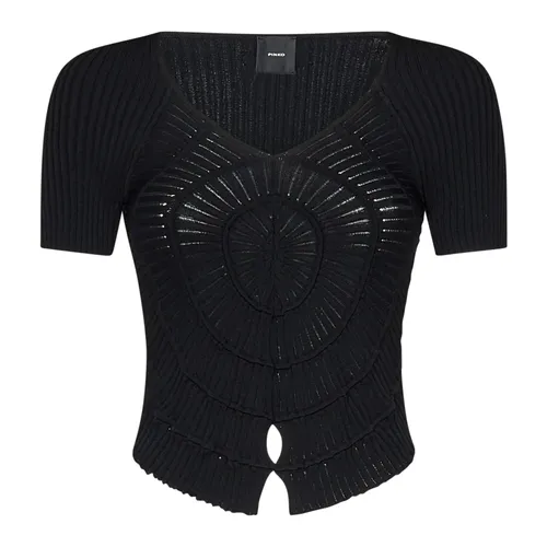 Knitwear > V-neck Knitwear - - Pinko - Modalova