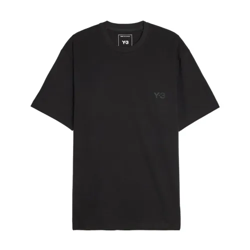 Y-3 - Tops > T-Shirts - Black - Y-3 - Modalova