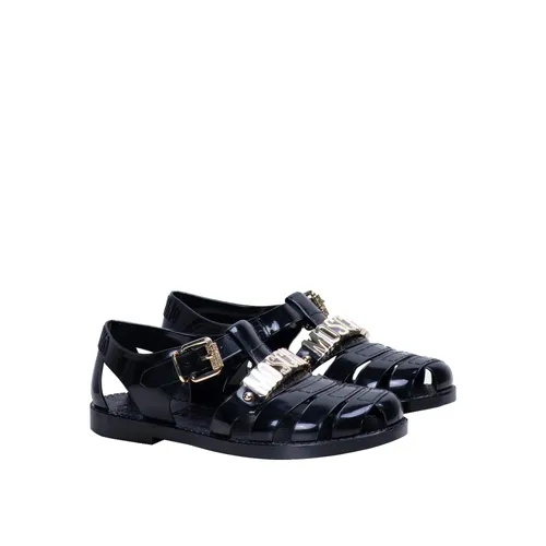 Shoes > Sandals > Flat Sandals - - Moschino - Modalova