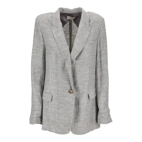 ViCOLO - Jackets > Blazers - Gray - ViCOLO - Modalova