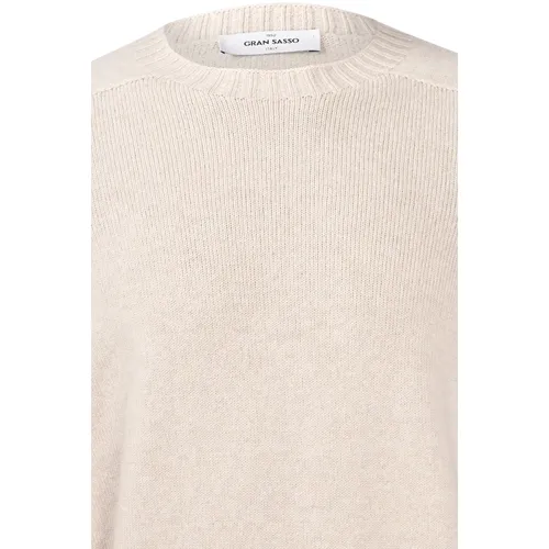 Knitwear > Round-neck Knitwear - - Gran Sasso - Modalova