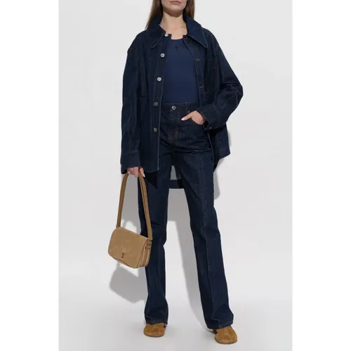 Blouses & Shirts > Denim Shirts - - Ami Paris - Modalova