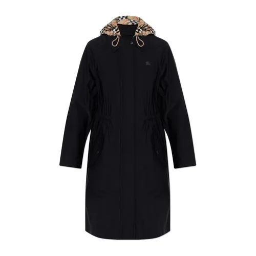 Burberry - Coats > Parkas - Black - Burberry - Modalova