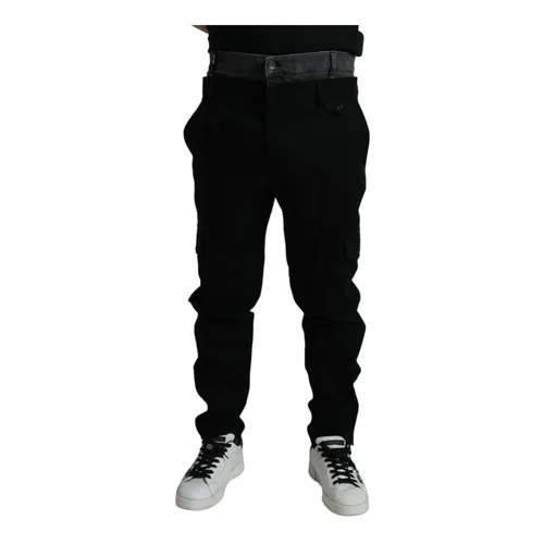 Trousers > Slim-fit Trousers - - Dolce & Gabbana - Modalova