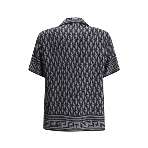 Shirts > Short Sleeve Shirts - - Versace - Modalova