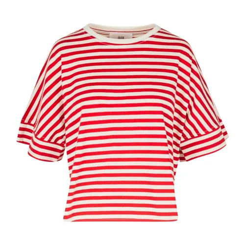 Solotre - Tops > T-Shirts - Red - Solotre - Modalova