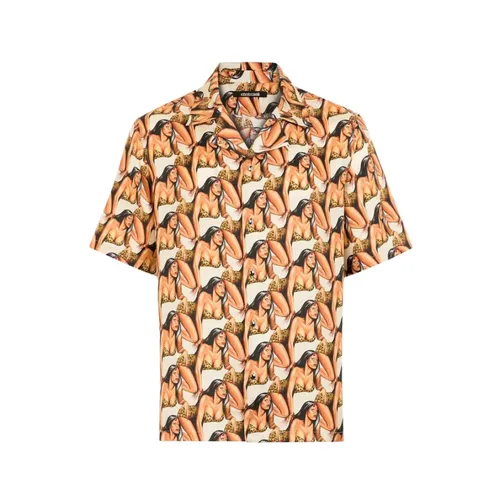 Shirts > Short Sleeve Shirts - - Roberto Cavalli - Modalova