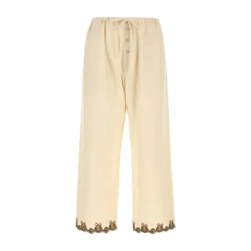 Trousers > Wide Trousers - - Bode - Modalova