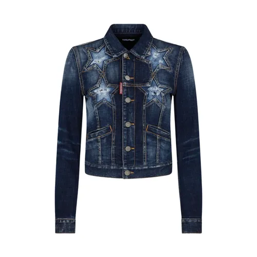 Jackets > Denim Jackets - - Dsquared2 - Modalova
