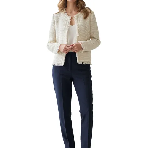 Jackets > Tweed Jackets - - Sand - Modalova