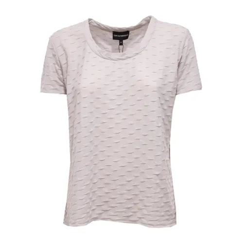 Armani - Tops > T-Shirts - Gray - Armani - Modalova