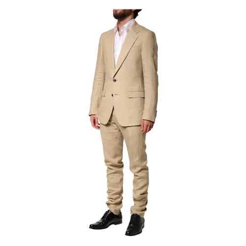Suits > Suit Sets > Single Breasted Suits - - Dolce & Gabbana - Modalova