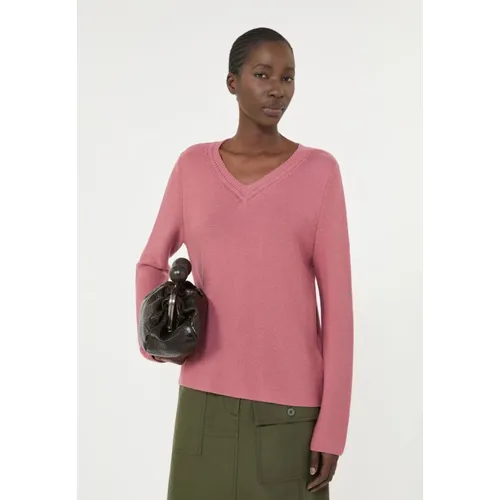 Knitwear > V-neck Knitwear - - Weekend Max Mara - Modalova
