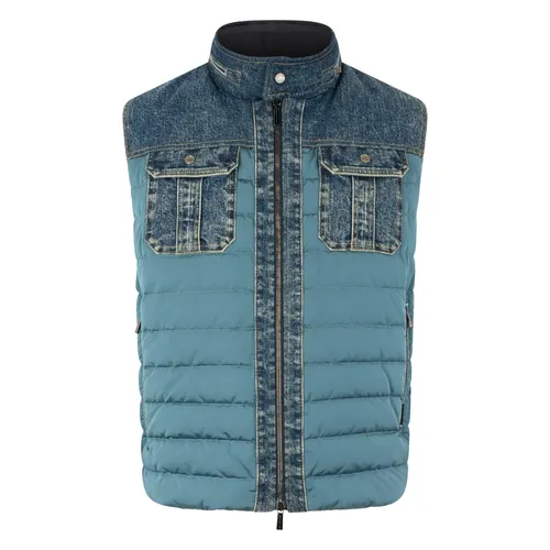 Moorer - Jackets > Vests - Blue - Moorer - Modalova