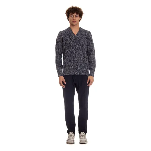 Knitwear > V-neck Knitwear - - Drumohr - Modalova