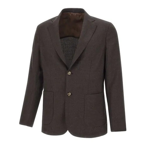 Barba - Jackets > Blazers - Brown - Barba - Modalova