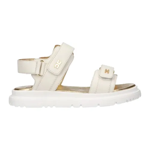Shoes > Sandals > Flat Sandals - - Elisabetta Franchi - Modalova