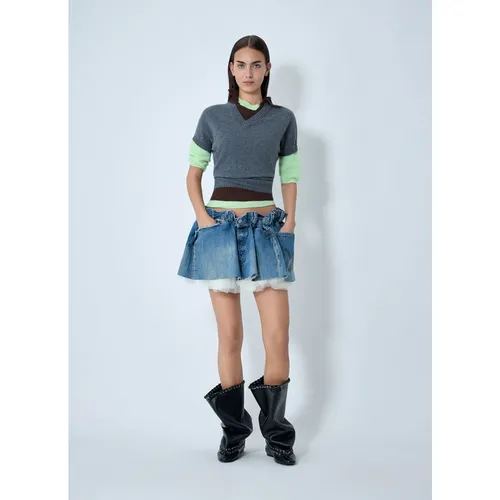 Skirts > Denim Skirts - - August Barron - Modalova