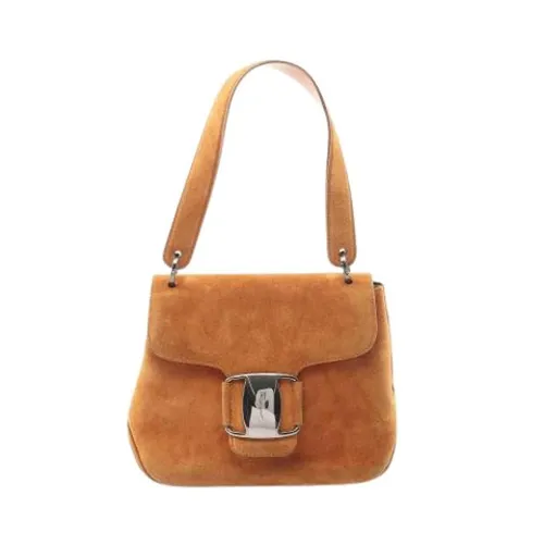 Pre-owned > Pre-owned Bags > Pre-owned Shoulder Bags - - Salvatore Ferragamo Pre-owned - Modalova